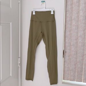 Til You Collapse High-Wasted Leggings Army Green